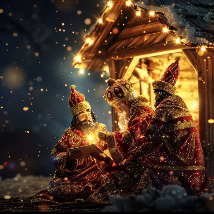 Reyes magos la carta