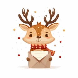 icon raindeer